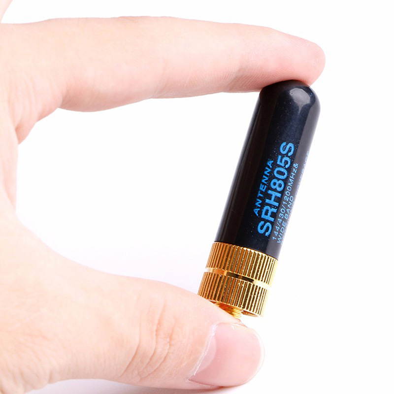 SRH-805S SMA-F Female Dual Band Antenna for BAOFENG UV-5R BF-888S Radio 5CM