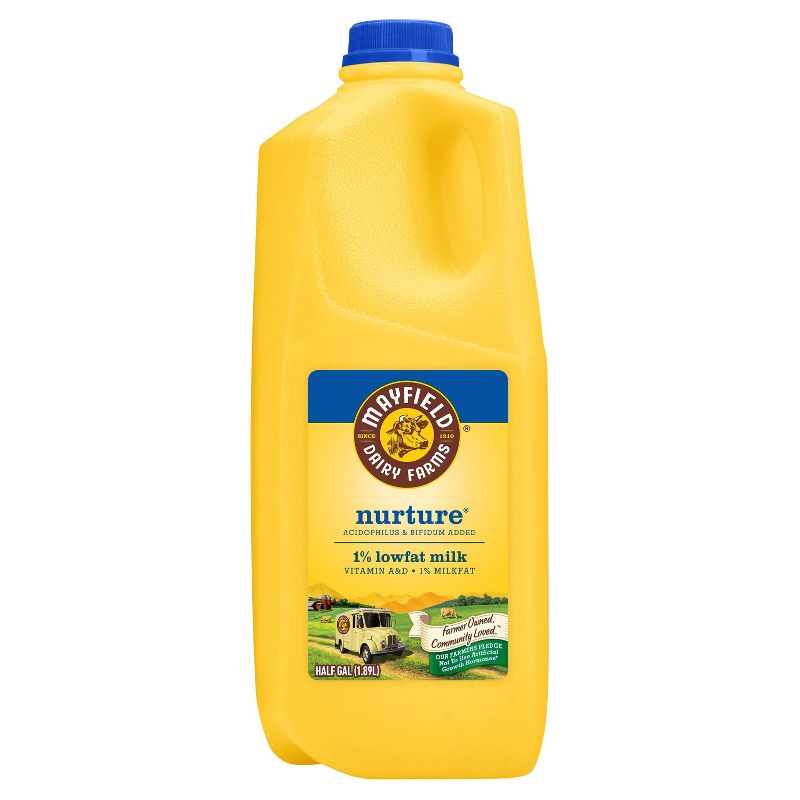 Mayfield 1% Milk - 0.5gal