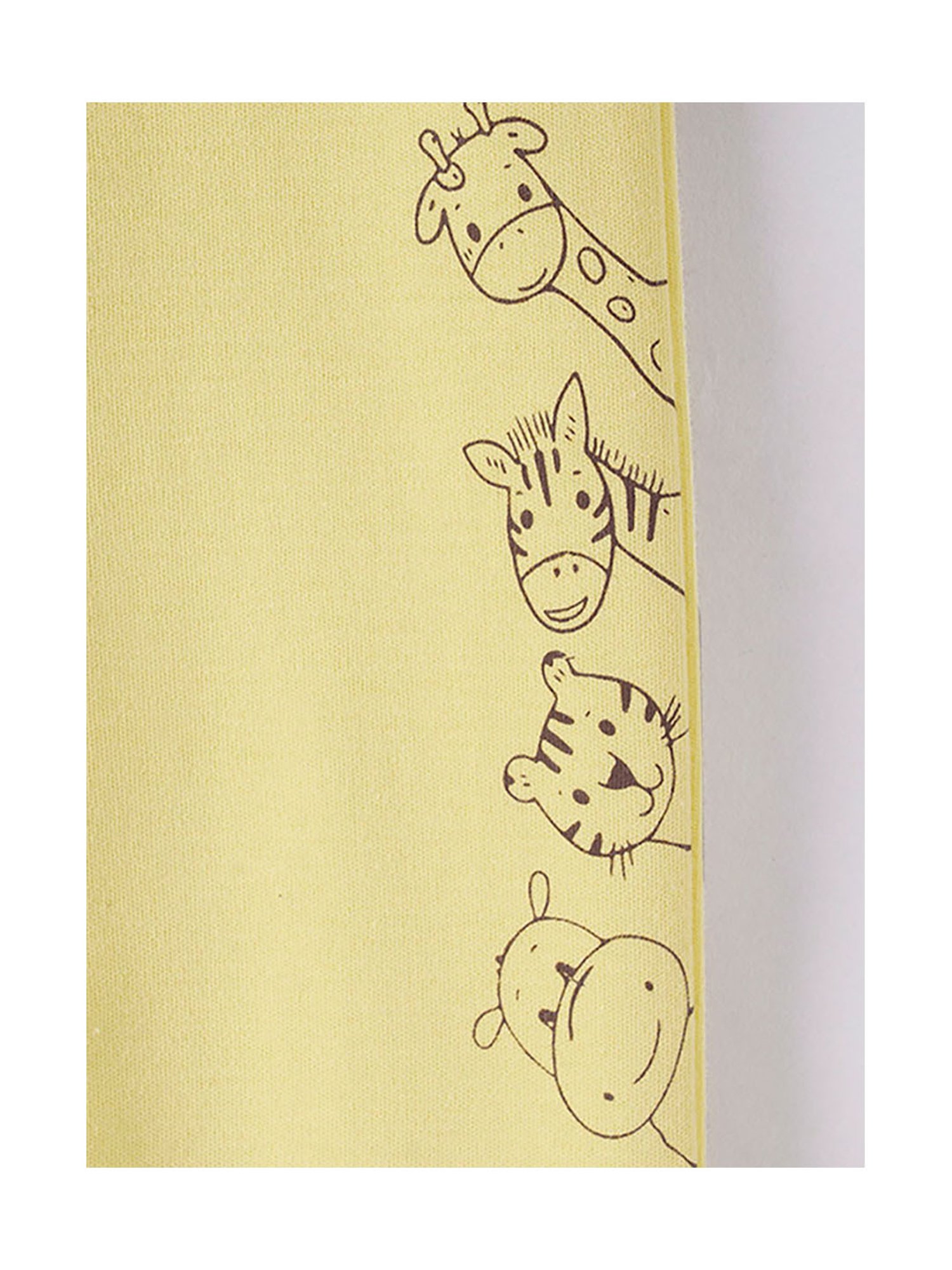 Ed-a-Mamma Baby Yellow Solid Joggers