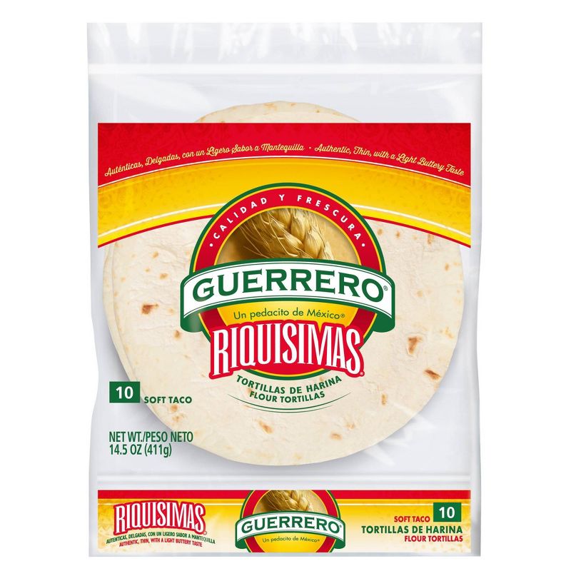Guerrero Tortillas De Harina Riquisimas - 14.5oz/10ct