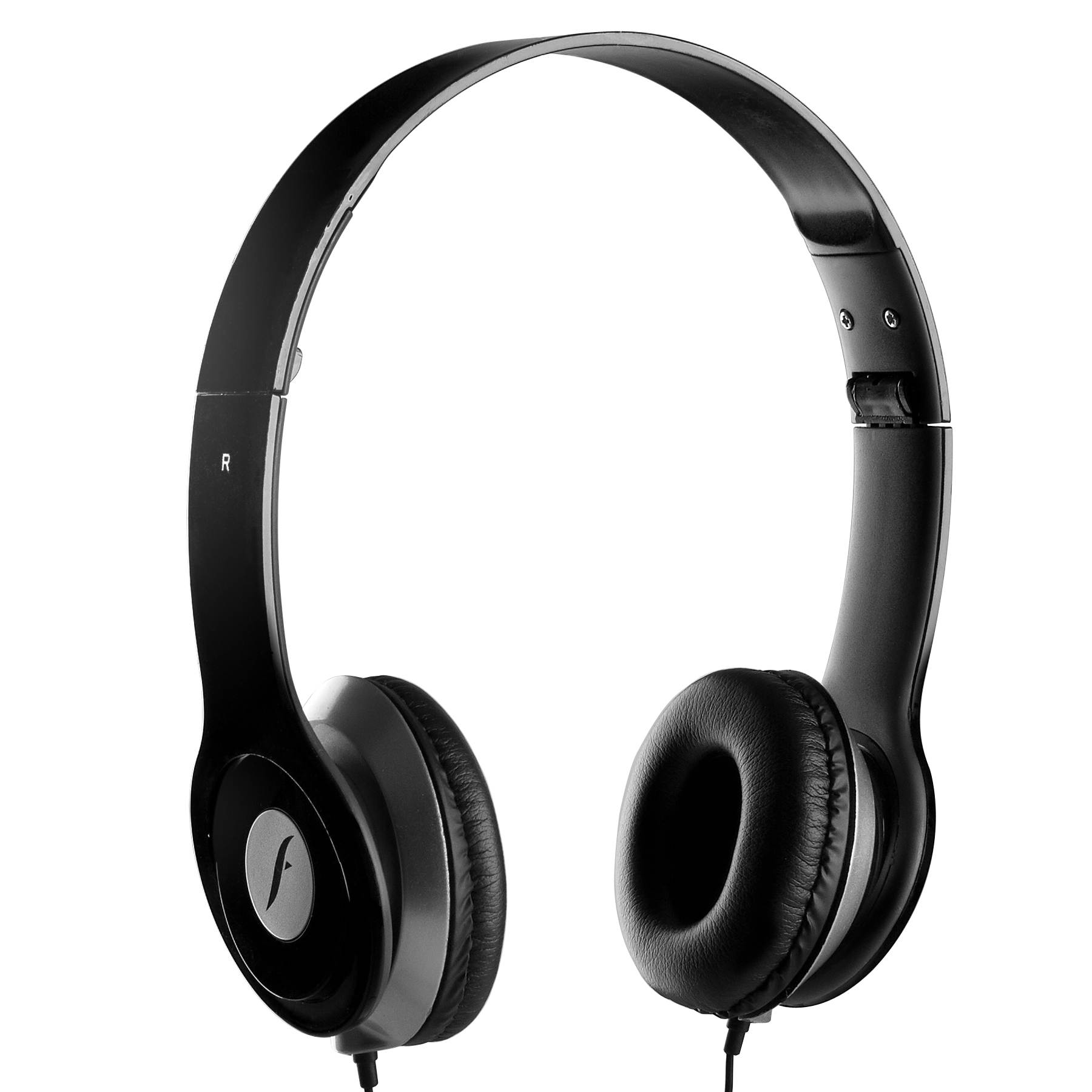 Frisby FHP-900 Portable Lightweight On-Ear Stereo Headphones w/ In-line Microphone & Volume Control