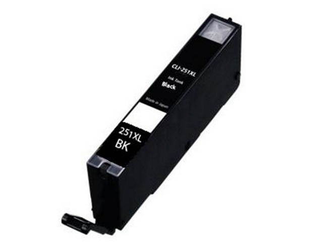 SuppliesMAX Compatible Replacement for Canon PIXMA iP-7220/8720/MG-5420/6620/7520 Black High Yield Inkjet (780 Page Yield) (CLI-251XLBK) (6448B001)