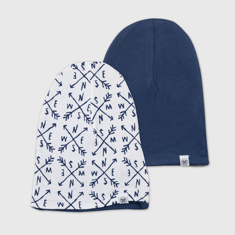 Baby Boys' 3pk Cap - Just One You® made by carter's Blue 0-3M