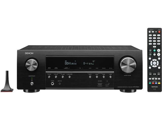 Denon AVR-S540BT 5.2 Channel 4K Ultra HD AV Receiver with Bluetooth