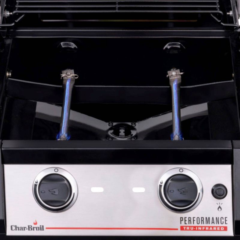 Char-Broil 2-Burner Performance Cabinet 300 Gas Grill 463660021 Black