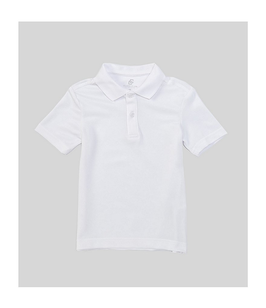Class Club Little Boys 2-7 Short-Sleeve Synthetic Pique Polo