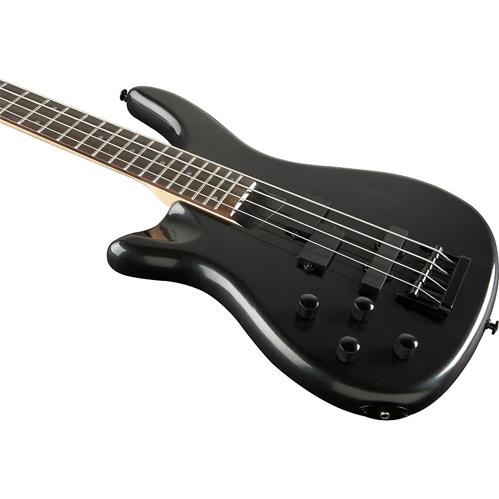 Rogue LX200BL Left-Handed Series III Electric Bass Guitar Pearl Black