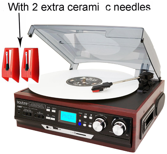 Audioengine D1 24-Bit DAC, Premium Desktop Digital To Analogue Converter and Headphone Amplifier