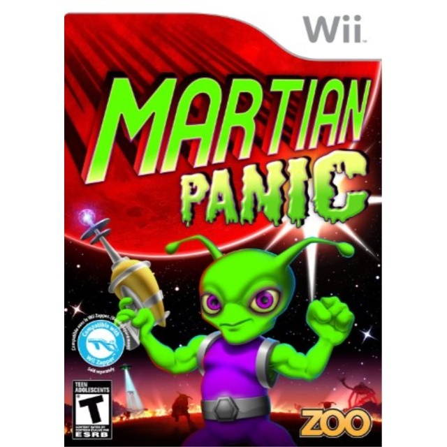 martian panic  nintendo wii