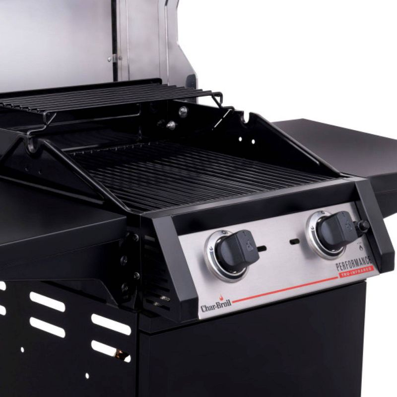 Char-Broil 2-Burner Performance Cabinet 300 Gas Grill 463660021 Black