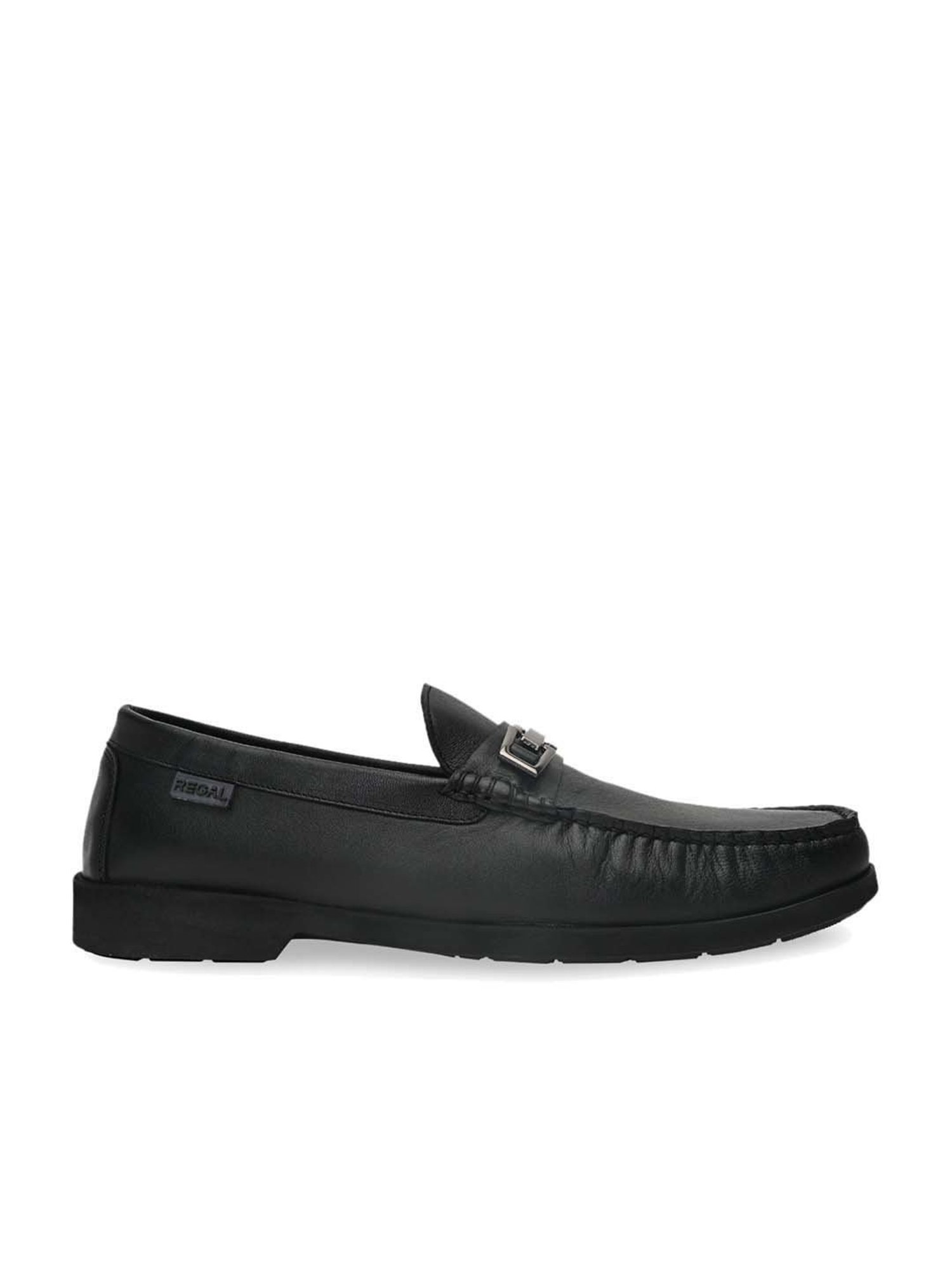 Regal Men's Black Formal Loafers