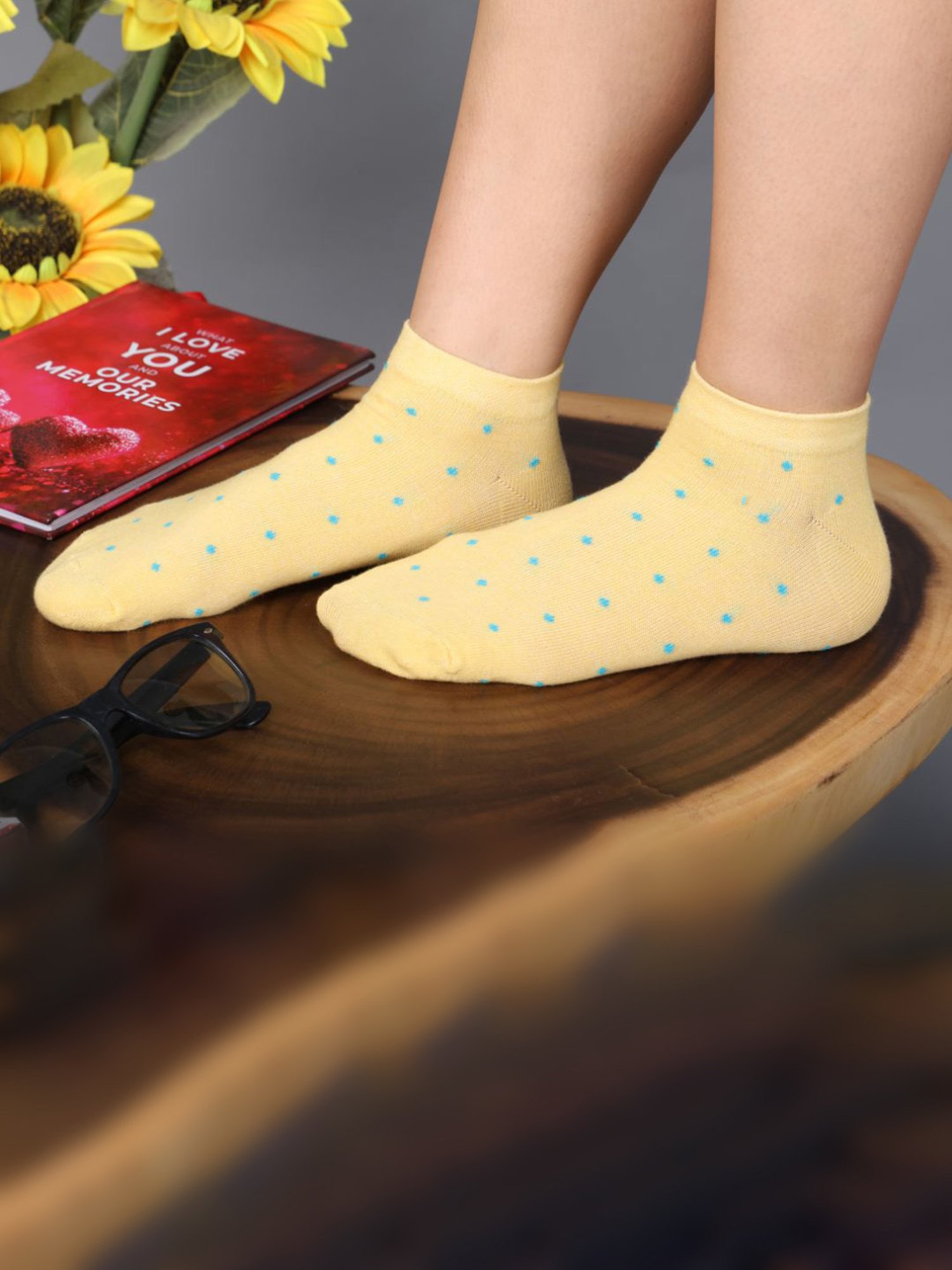 Dollar Socks For Women's Casual Low Ankle In (Pack of 5)