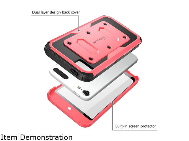 i-Blason Apple iPod Touch (5th & 6th Generations) Case - Armorbox Series Fullbody Case with Screen Protector iTouch-6G-Armorbox-Pink