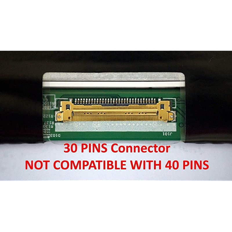 New 15.6" IPS FHD 1080P Laptop LED LCD Replacement Screen Compatible with 15 7557/7558/7559