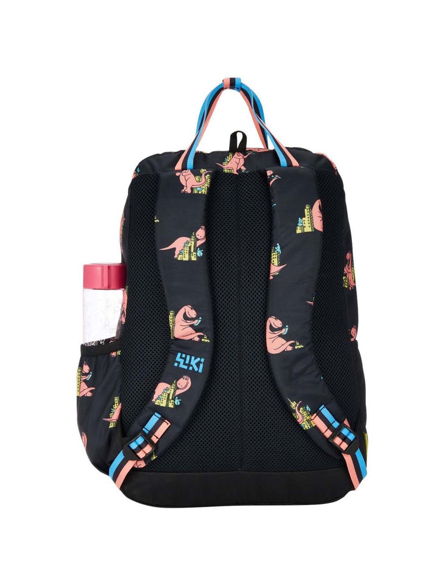 Wiki 20 Ltrs Black Medium Convertible Backpack