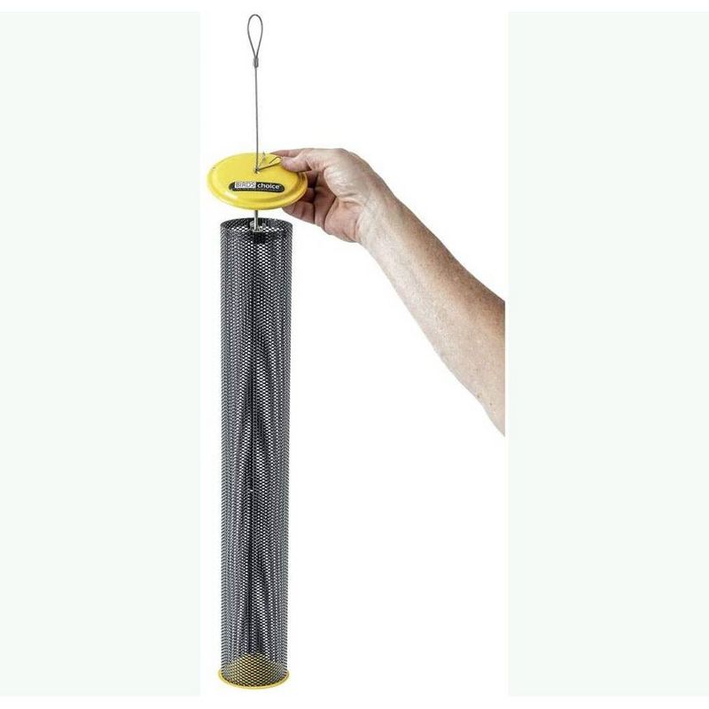 Birds Choice 2-1/4qt Magnet Mesh Tube Finch Feeder