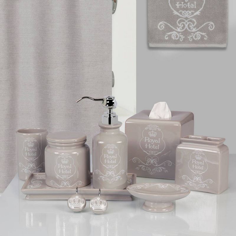 Royal Hotel Jar Taupe - Creative Bath