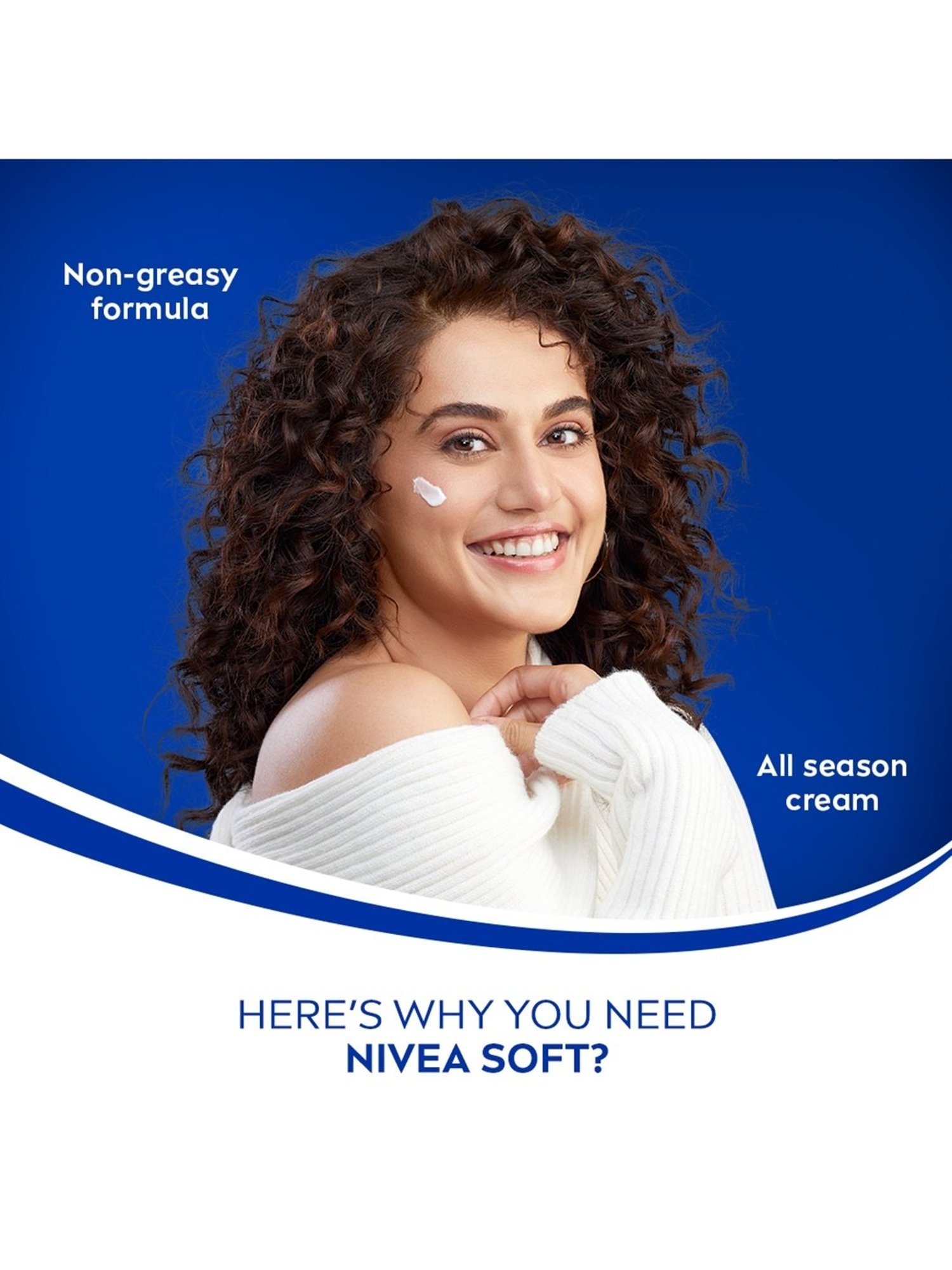 Nivea Soft Light Moisturizer for Face, Hand & Body - 200 ml