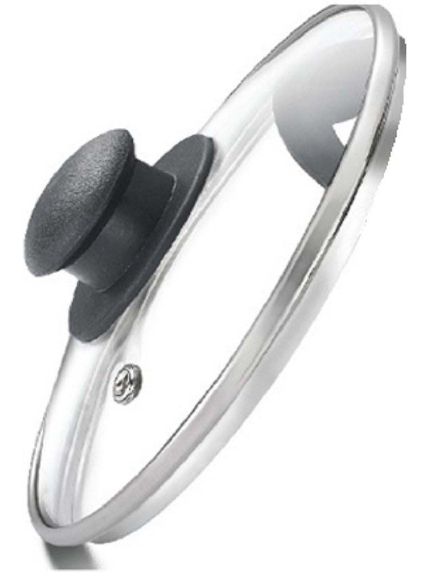 JUDGE Silver & Transparent Stainless Steel 14 cm Gas Compatible Sauce Pan With Glass Lid (1.4 L)