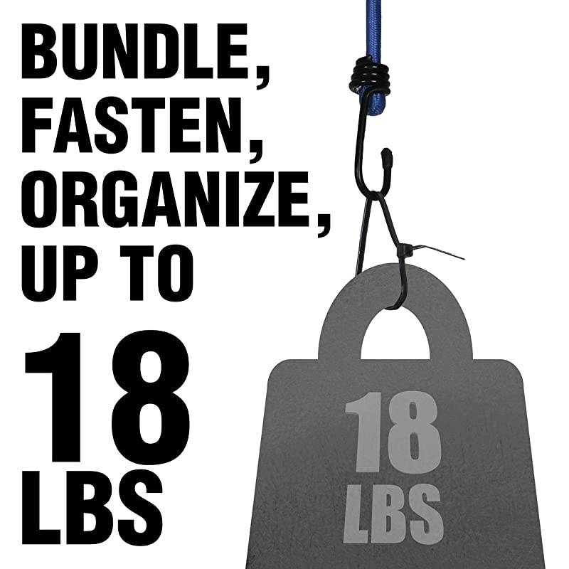 White Cable Zip Ties Premium Nylon Wire Management Ties 50 LB Tensile Strength 8 Inch White 1000 Pack