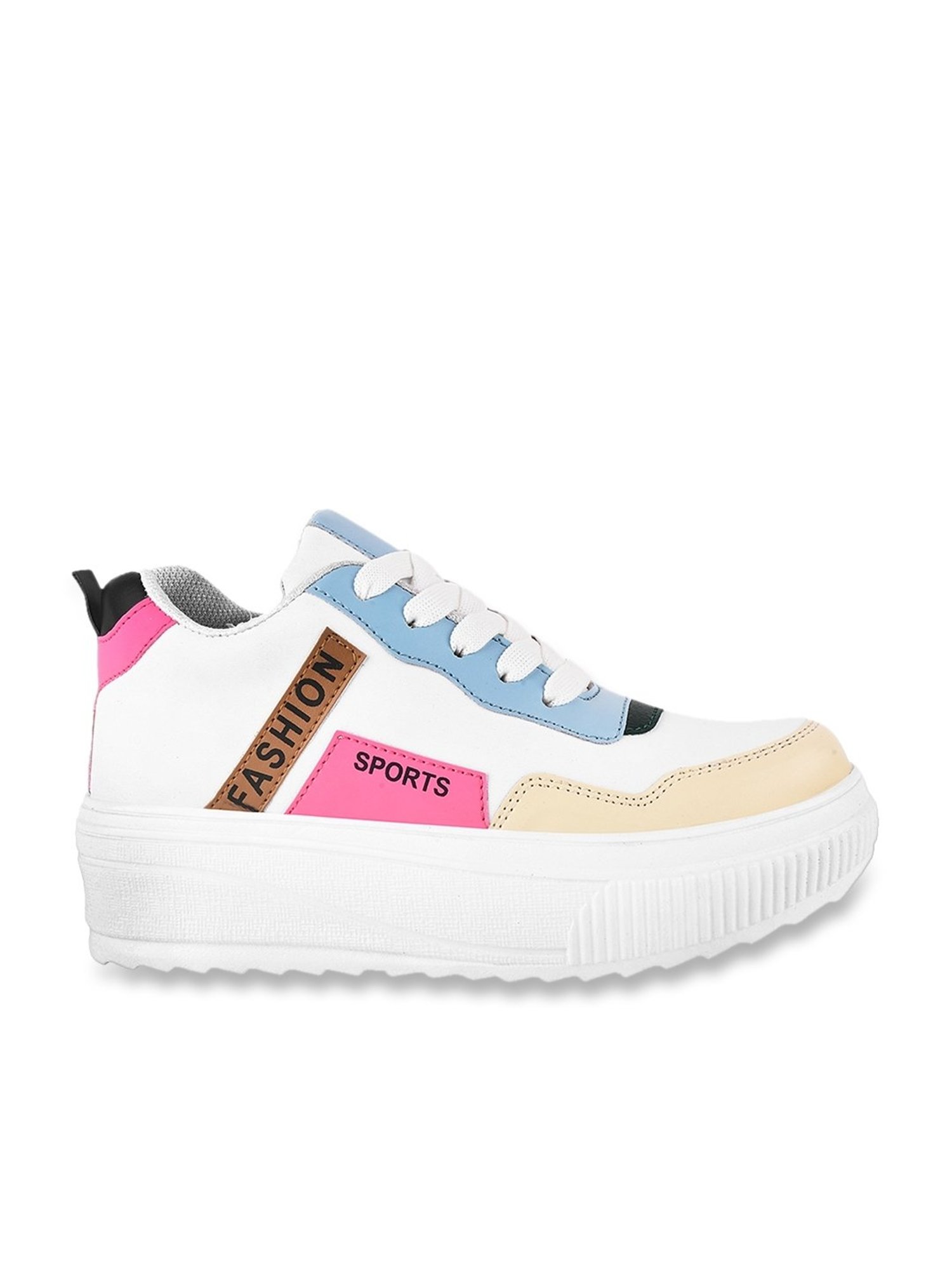 Shoetopia Women's Multicolor Sneakers