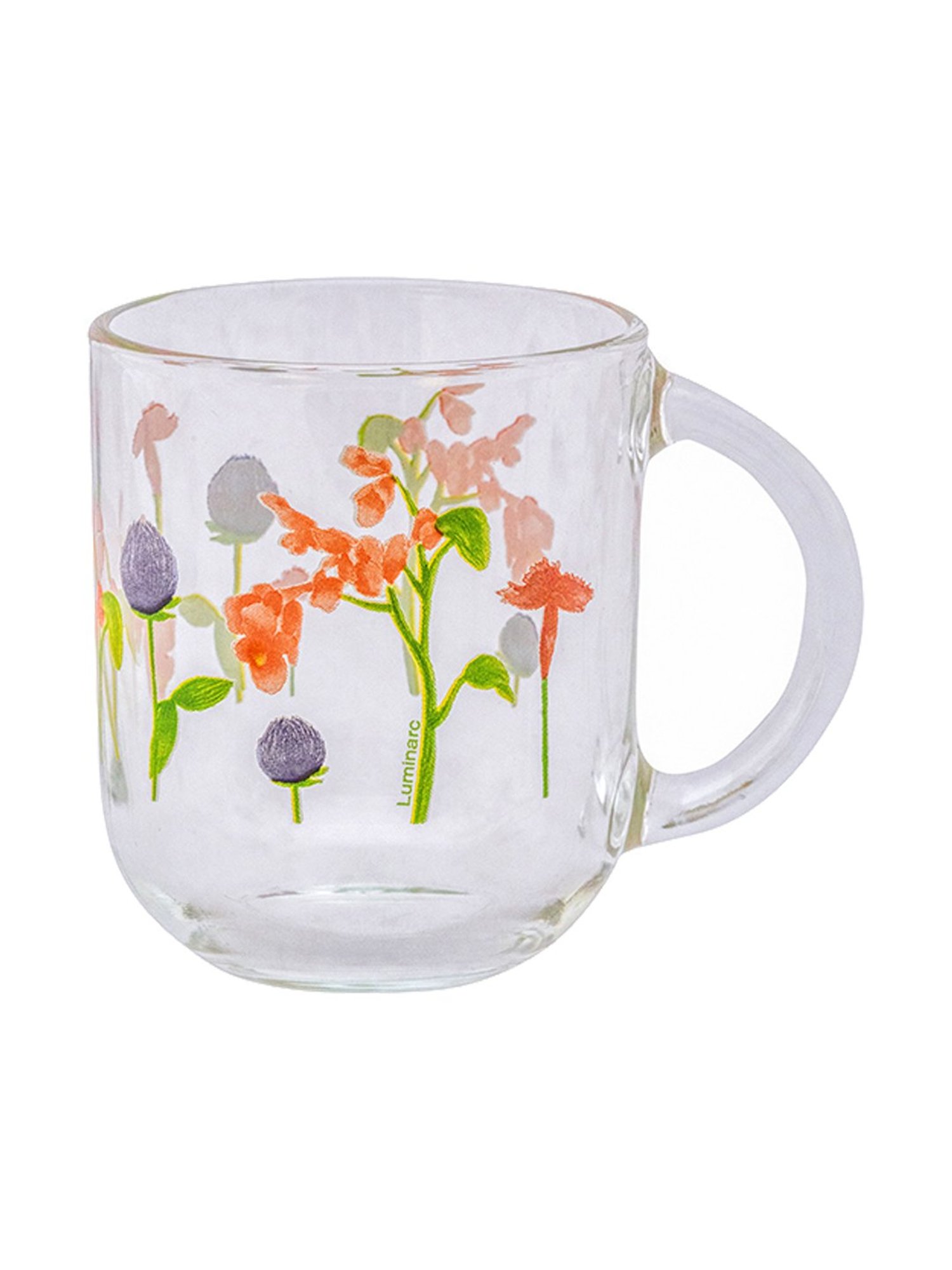 Luminarc Transparent Glass Rozana Coffee Set