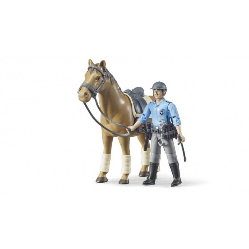 Bruder bworld Police with Horse