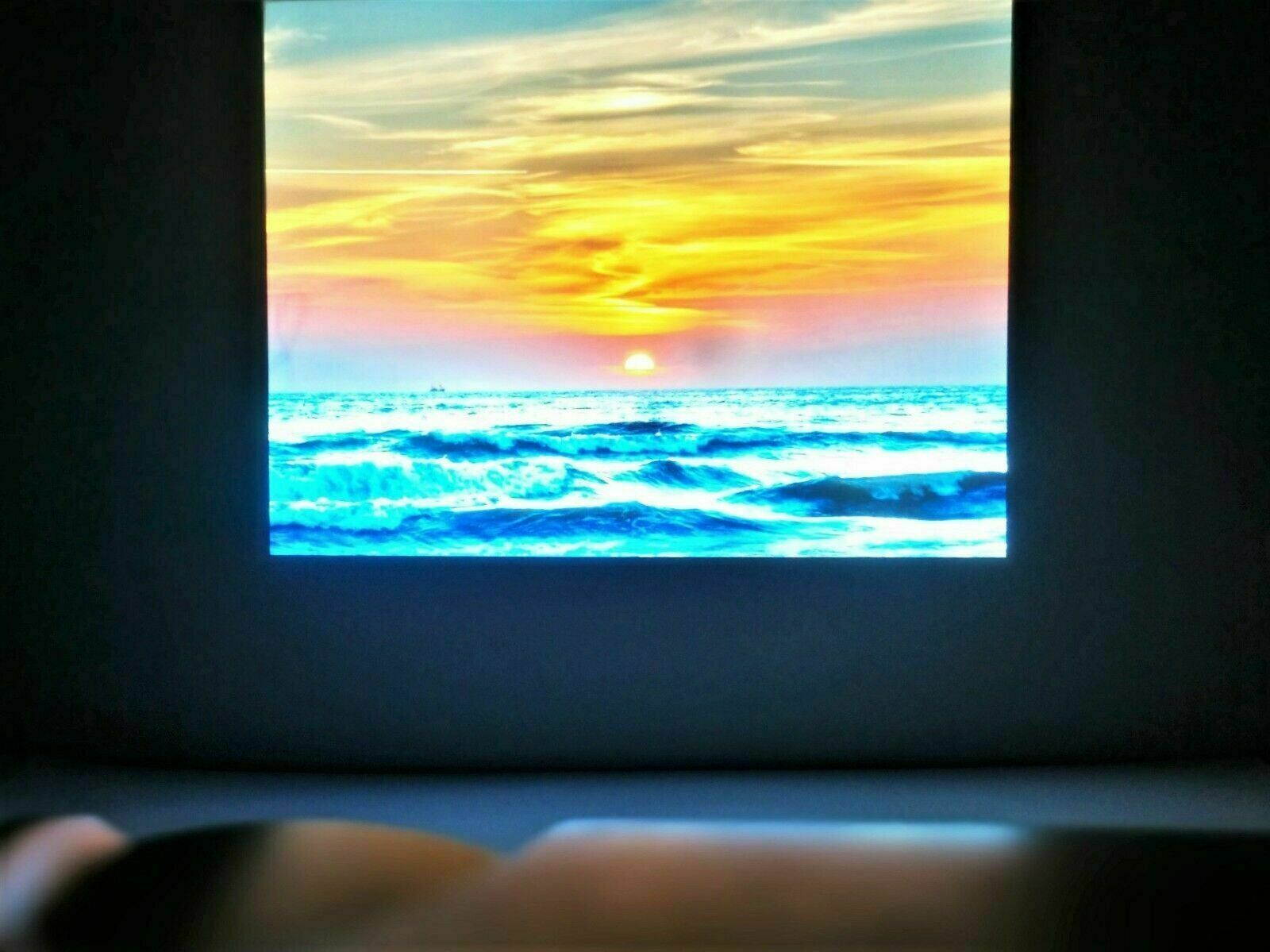 Full HD 1080P LED Smart Home Theater Projector 7000Lumen 3D Video HDMI Dustproof