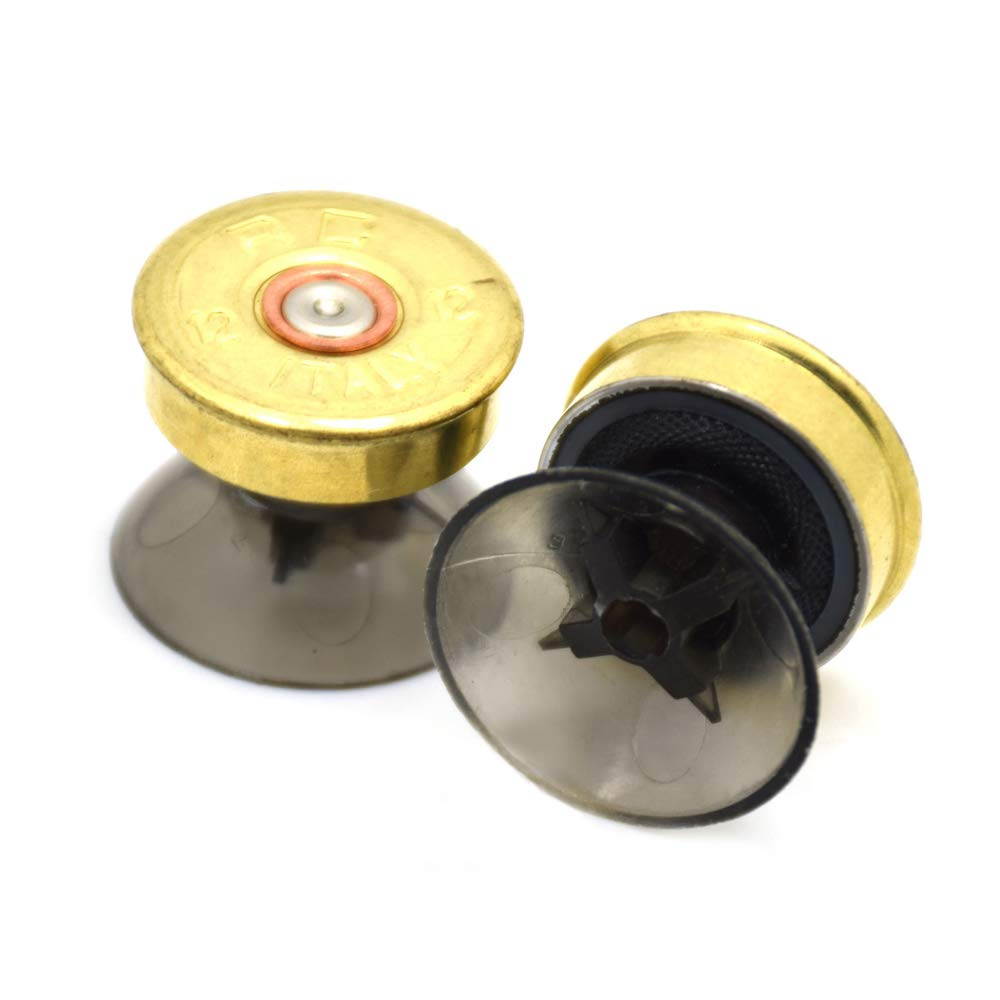 TOMSIN Gold Metal Bullet Buttons & Bullet Analog Thumbstick for PS4 Controller Playstation 4 DualShock4