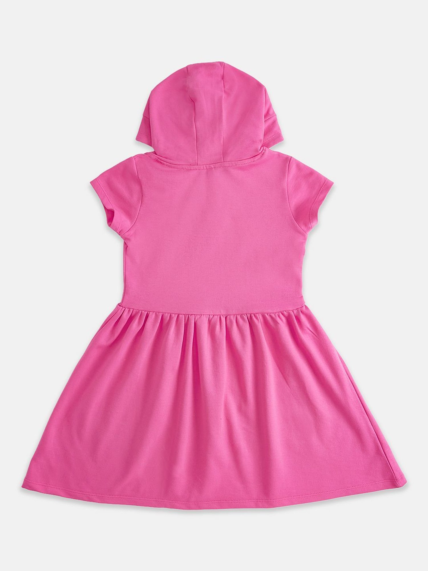 Pantaloons Junior Pink Printed Dress