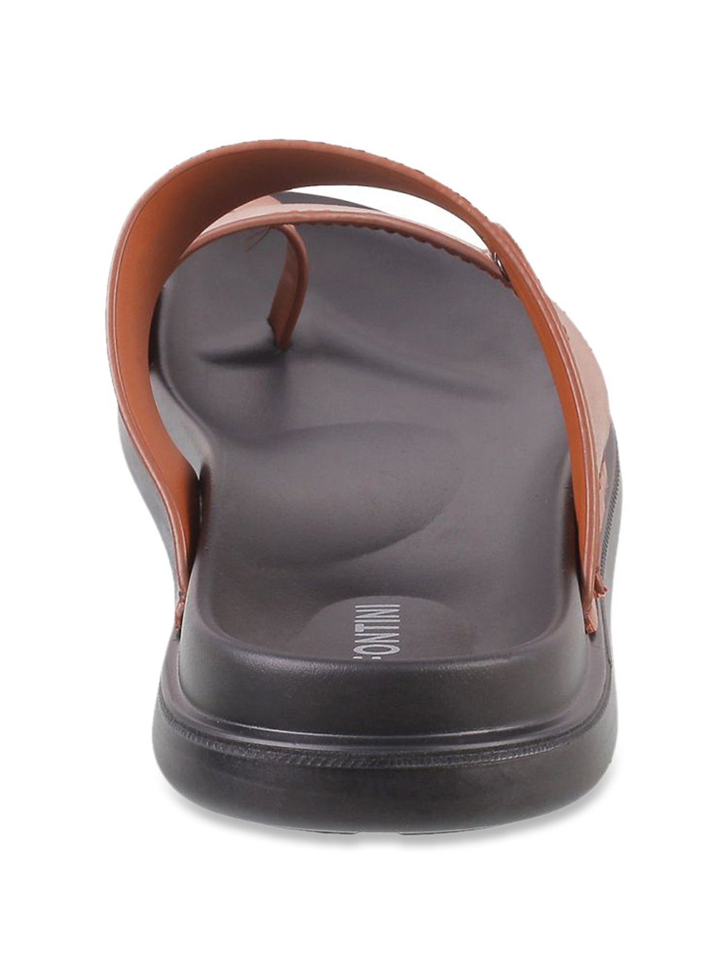 J. Fontini by Mochi Men's Tan Toe Ring Sandals