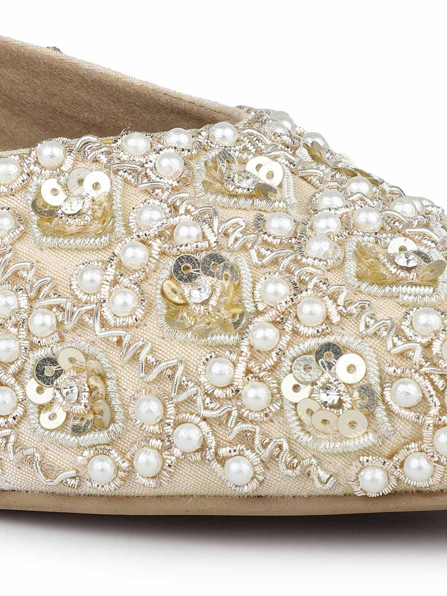 Inc.5 Women's Gold Mule Shoes