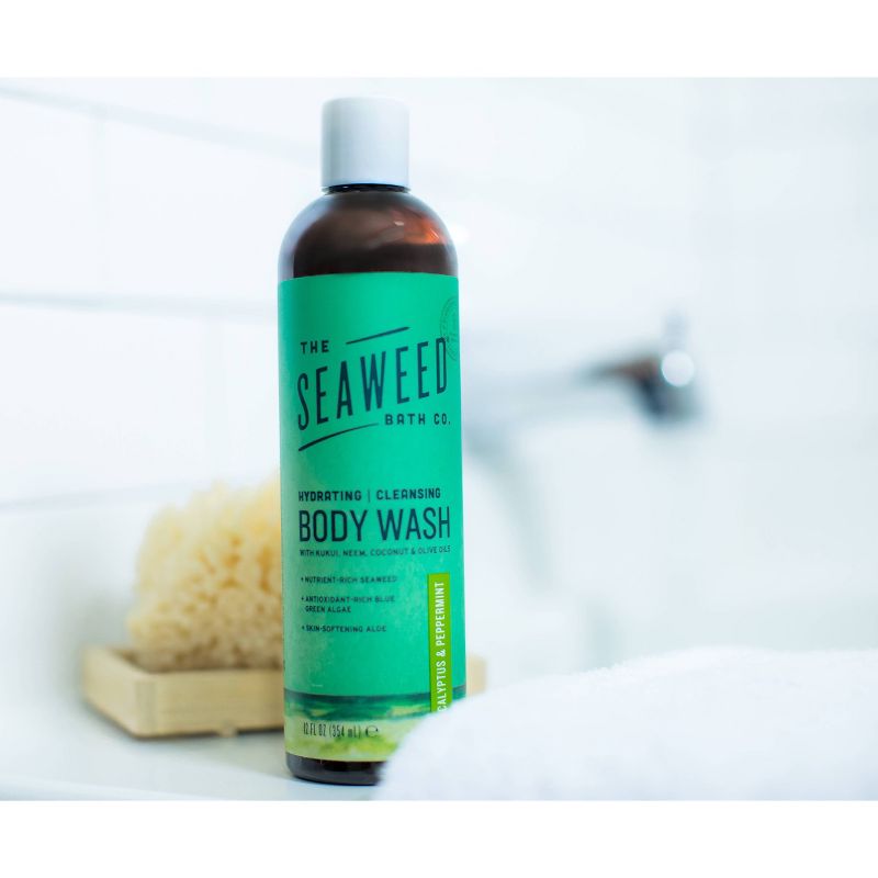 The Seaweed Bath Co. Eucalyptus & Peppermint Body Wash - 12oz