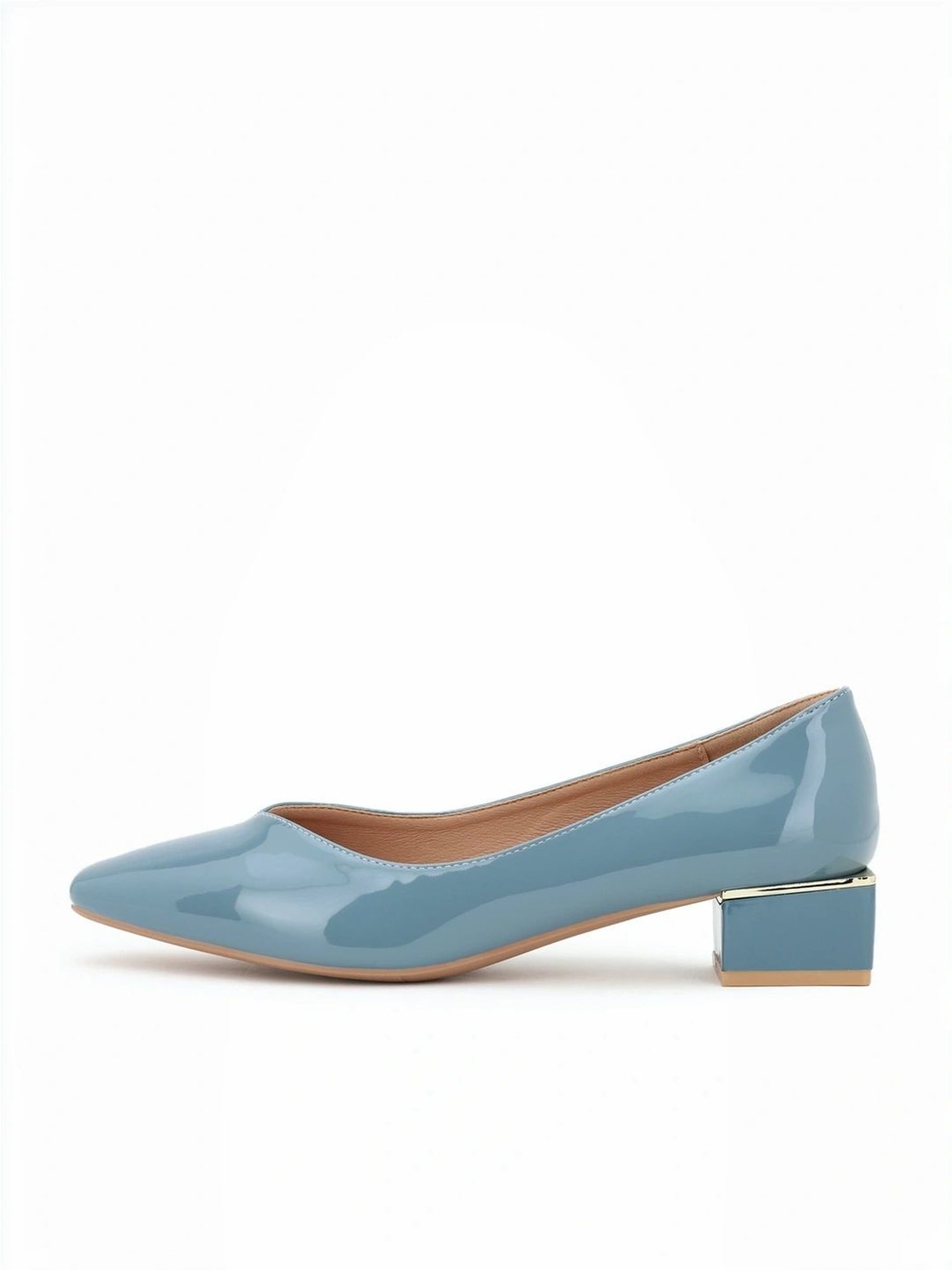 Allen Solly Women's Blue Formal Pumps