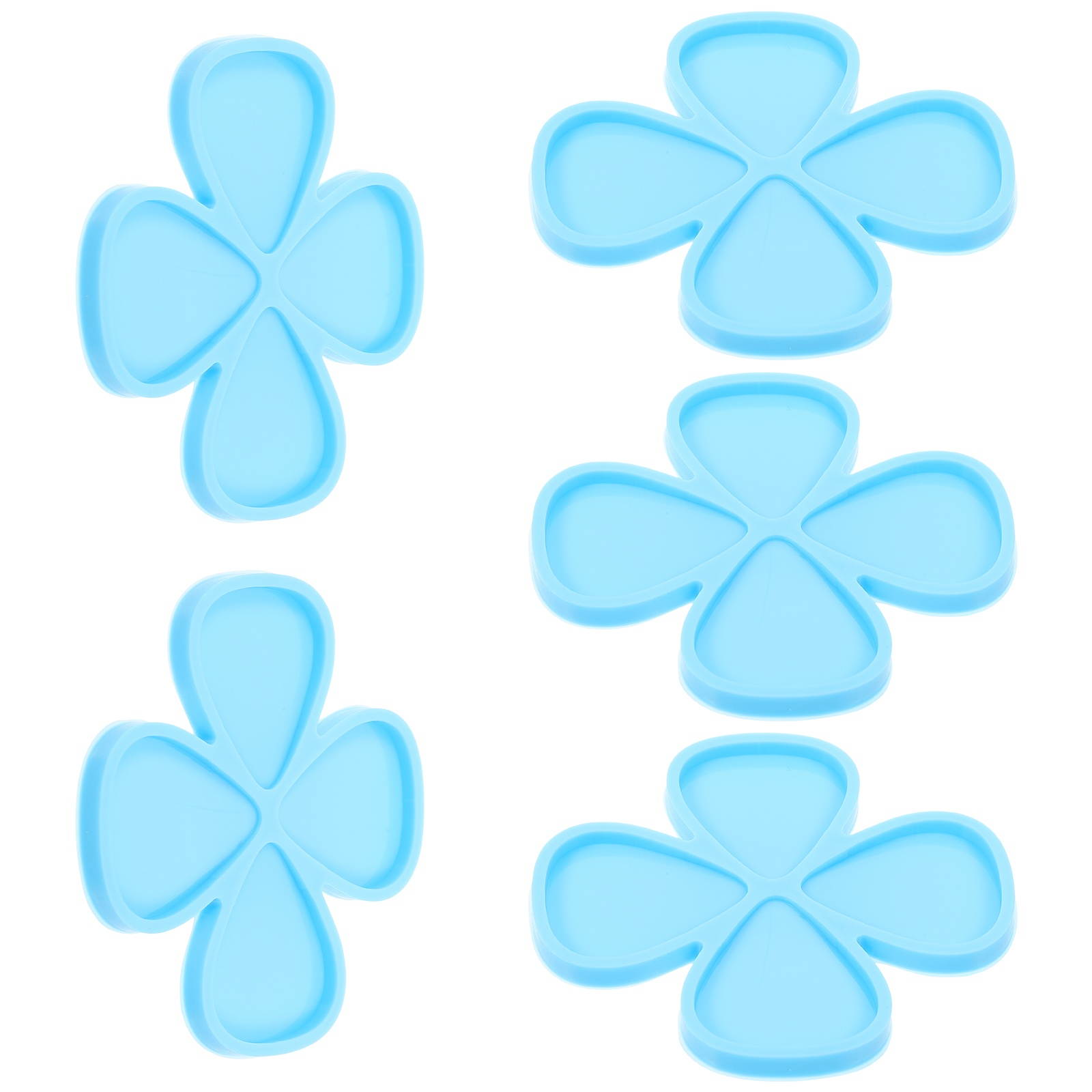 5pcs Practical Silicone Multifunctional Epoxy Resin Mold Picks Craft Mold DIY Handmade Craft