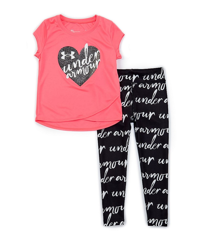 Nike Little Girls 2T-6X Swoosh Tempo Shorts