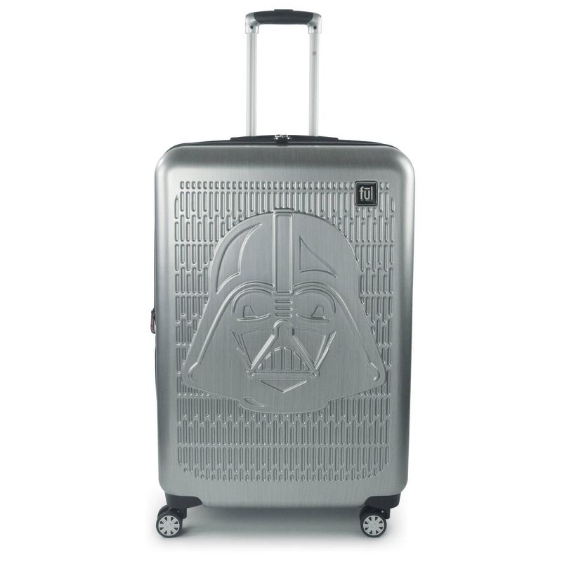 FUL Star Wars Darth Vader Embossed 29" Spinner Suitcase - Silver