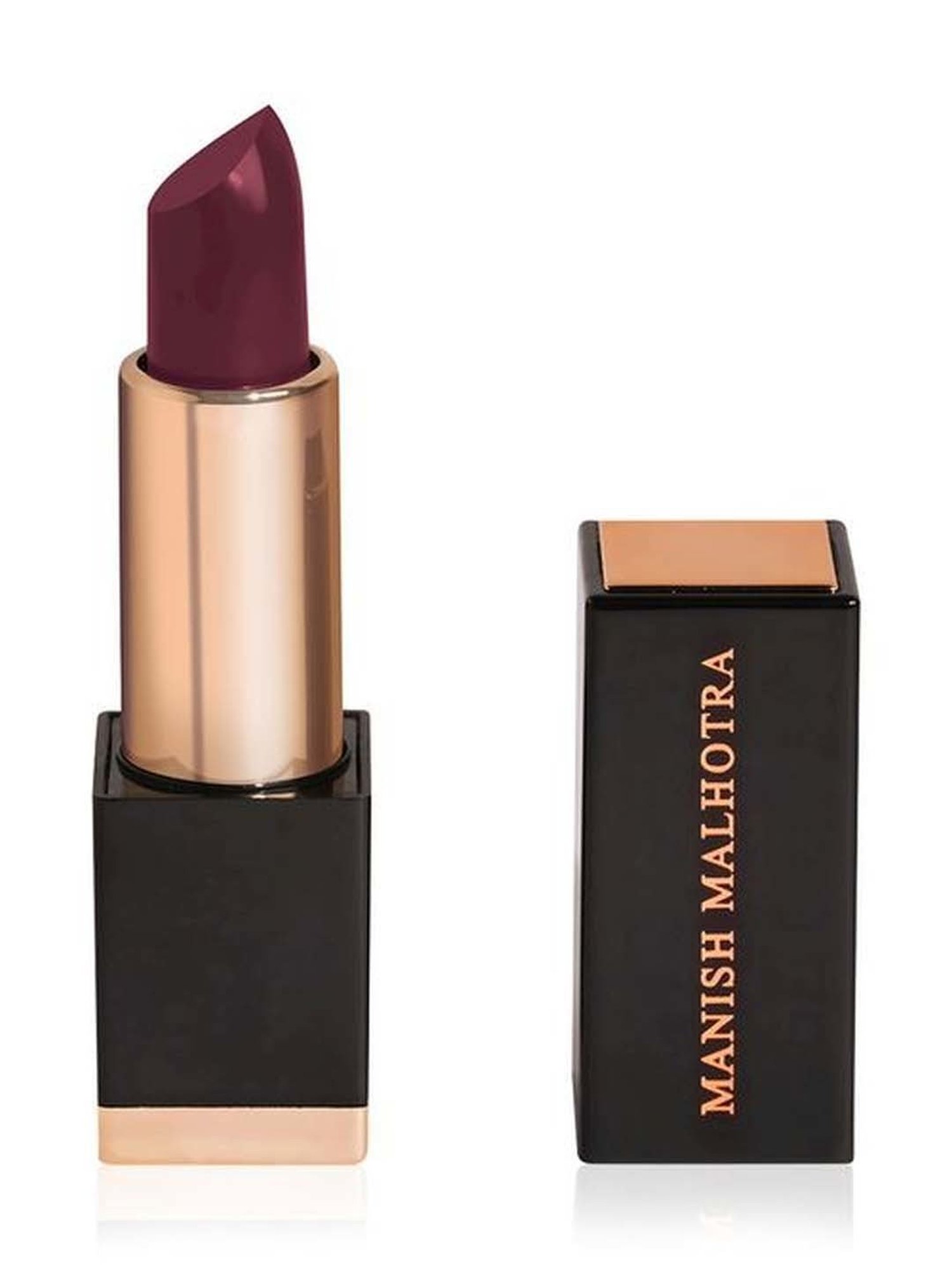 Manish Malhotra Beauty by MyGlamm Hi-Shine Lipstick Vintage Wine - 4 gm