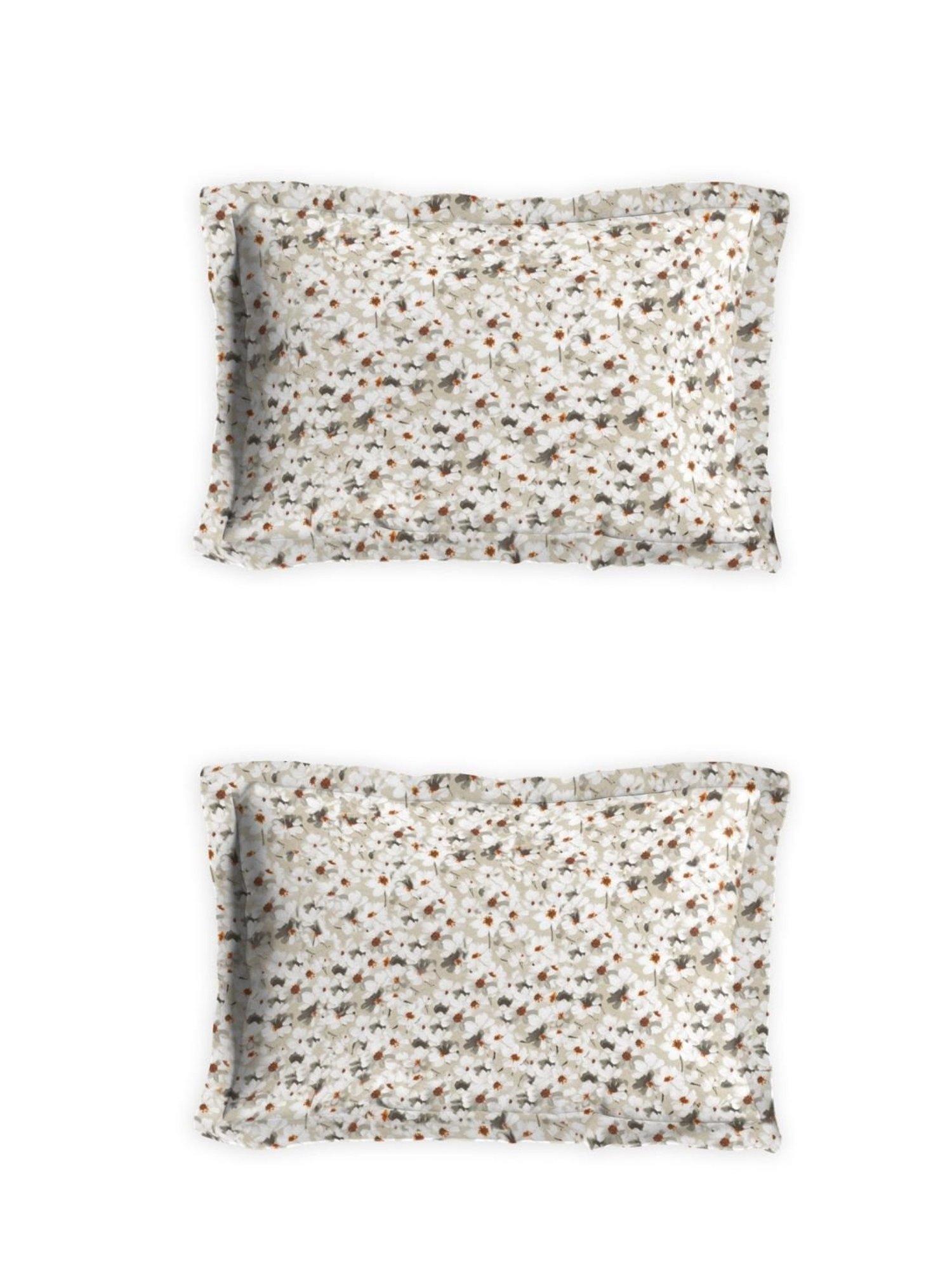 Maspar Blue Cotton 200 TC Reversible Duvet Cover Set