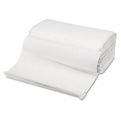 Boardwalk 6212 Singlefold Paper Towels, White, 9 x 9 9/20, 250/Pack, 16/Carton