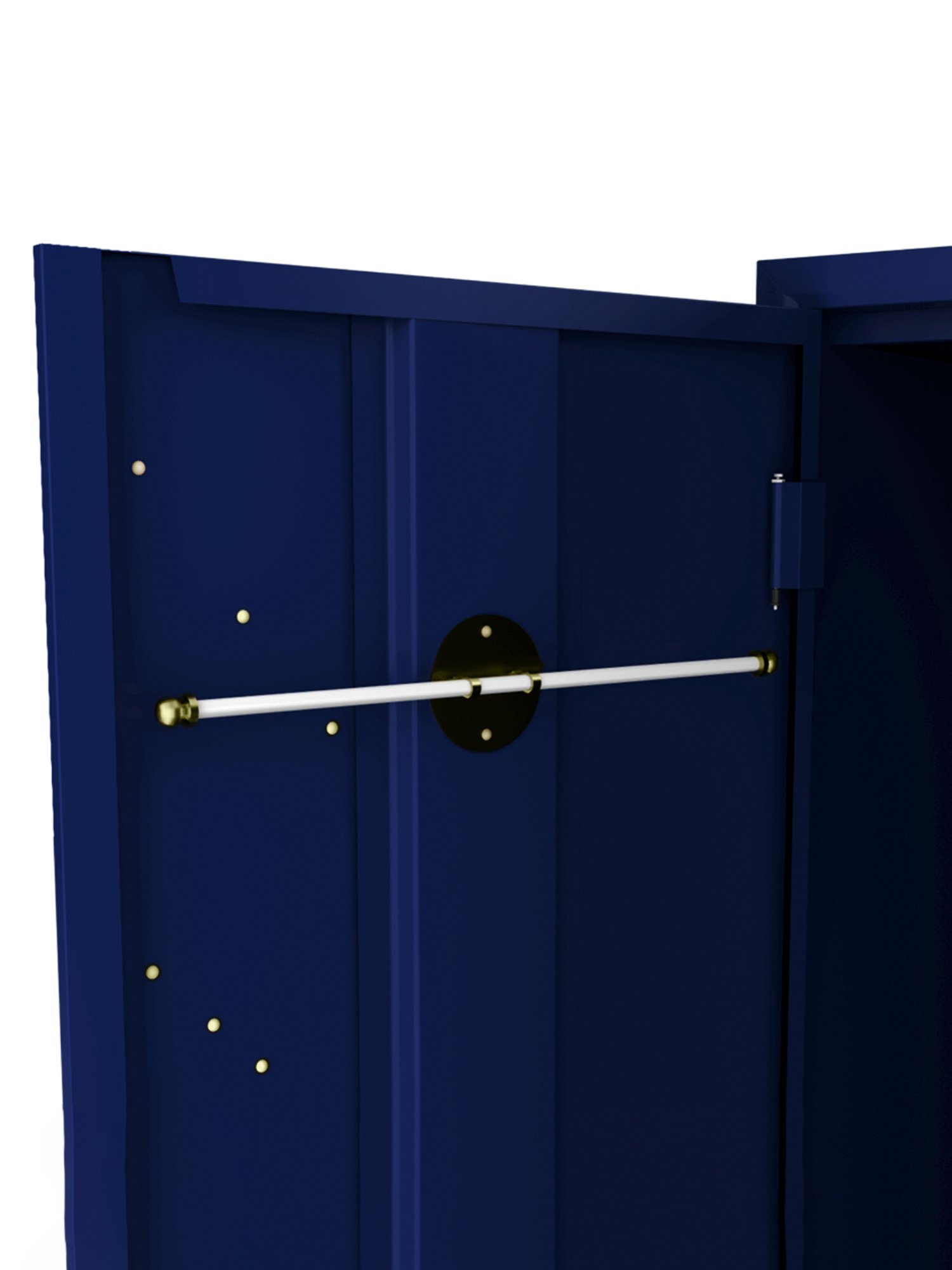 Godrej Interio Centurion 2-Door Steel Almirah, Midnight Blue (1-Year Warranty, 1 Locker)