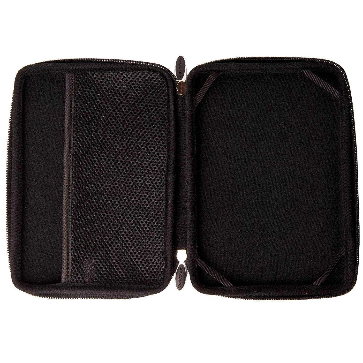 Protective Zebra Animal Print Hard Samsung Galaxy Tab 7-inch, 16GB, Wi-Fi Only Tablet Case with Extra Mesh Pocket!!!