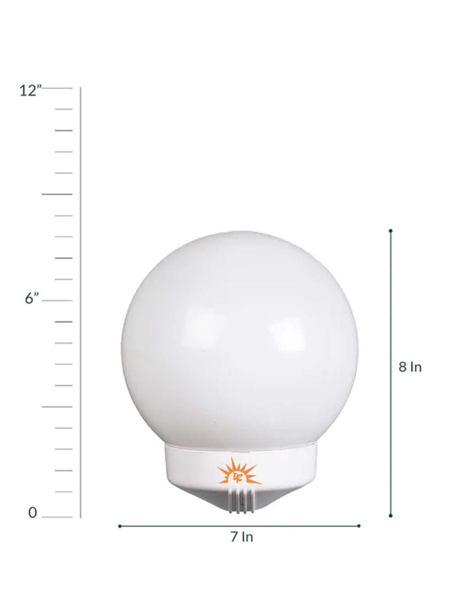 DecorativeRay White Iron Wall Light - Set of 1