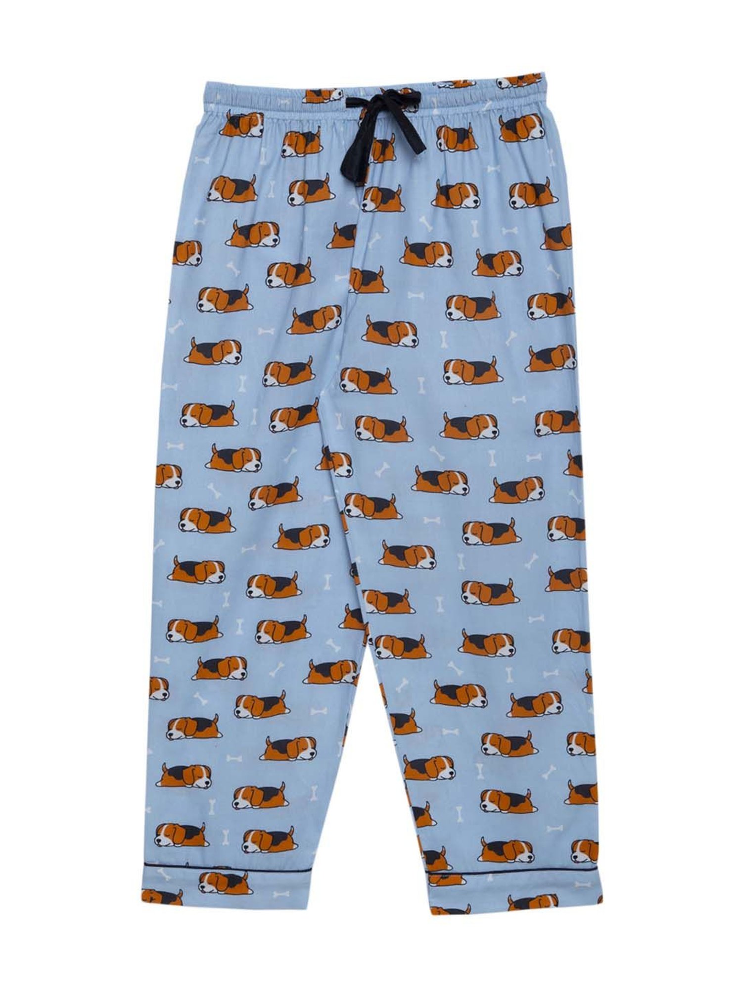 Fluffalump Boys Multicolor Cotton Printed Nightwear Top & Pants Set