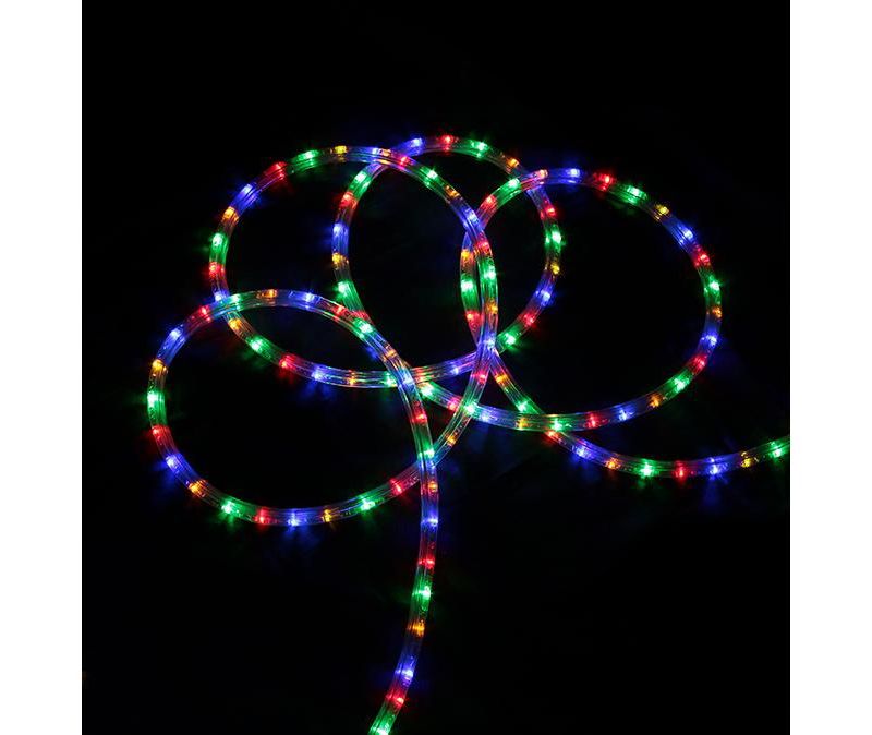 J. Hofert Co Commercial Grade Christmas Rope Light Set White Cord - Lime Green