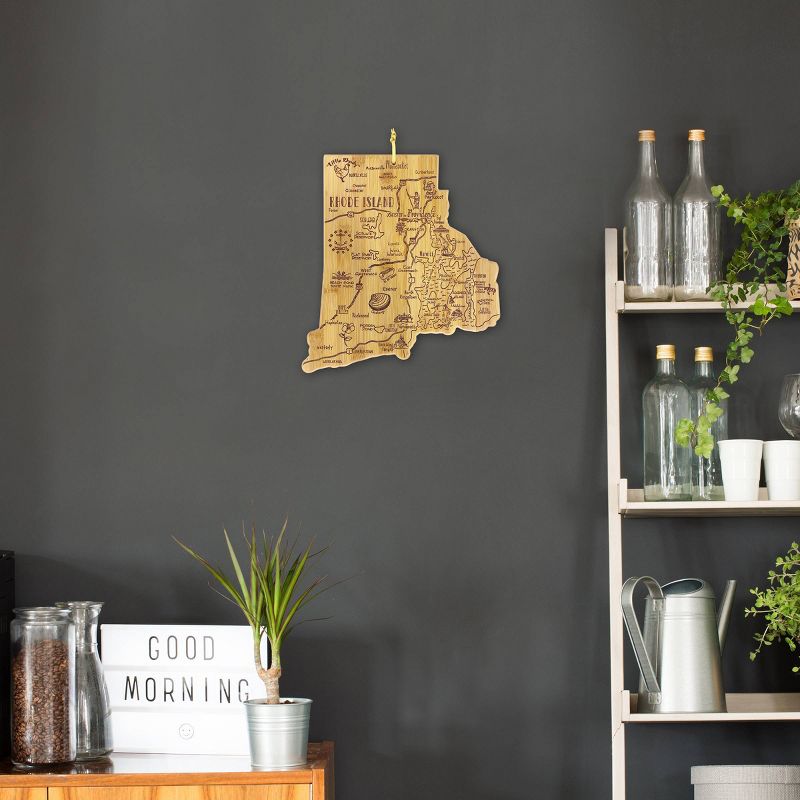 Totally Bamboo Destination Rhode Island Serving and Cutting Board