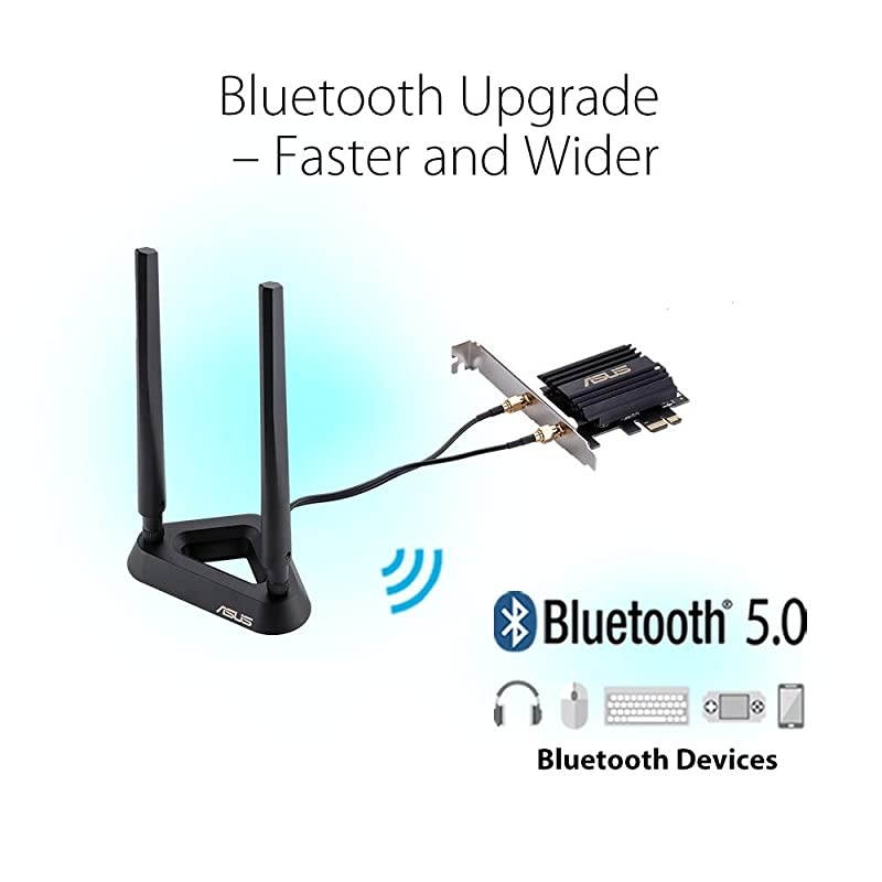 AX3000 (Pce-AX58BT) Next-Gen WiFi 6 Dual Band PCIe Wireless Adapter with Bluetooth 5.0 - Ofdma, 2x2 MU-Mimo and Wpa3 Security,Black