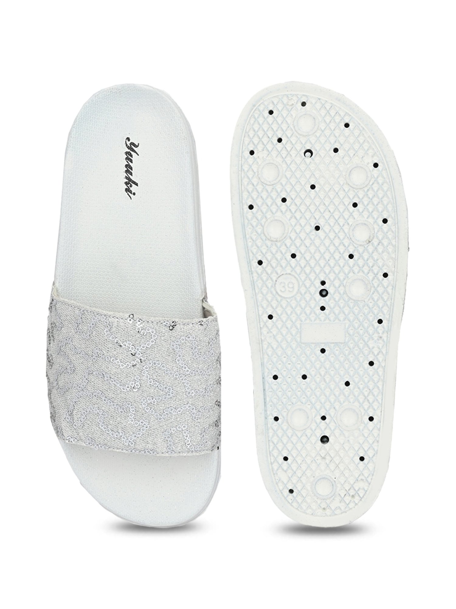 Yuuki Women's Grey Slides