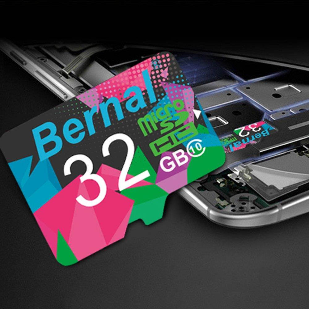 Bernal Micro sd Card 16 Pieces of Package microsdhc 32GB C10 high Memory Card for Smartphone Camera (16pcs X 32GB)