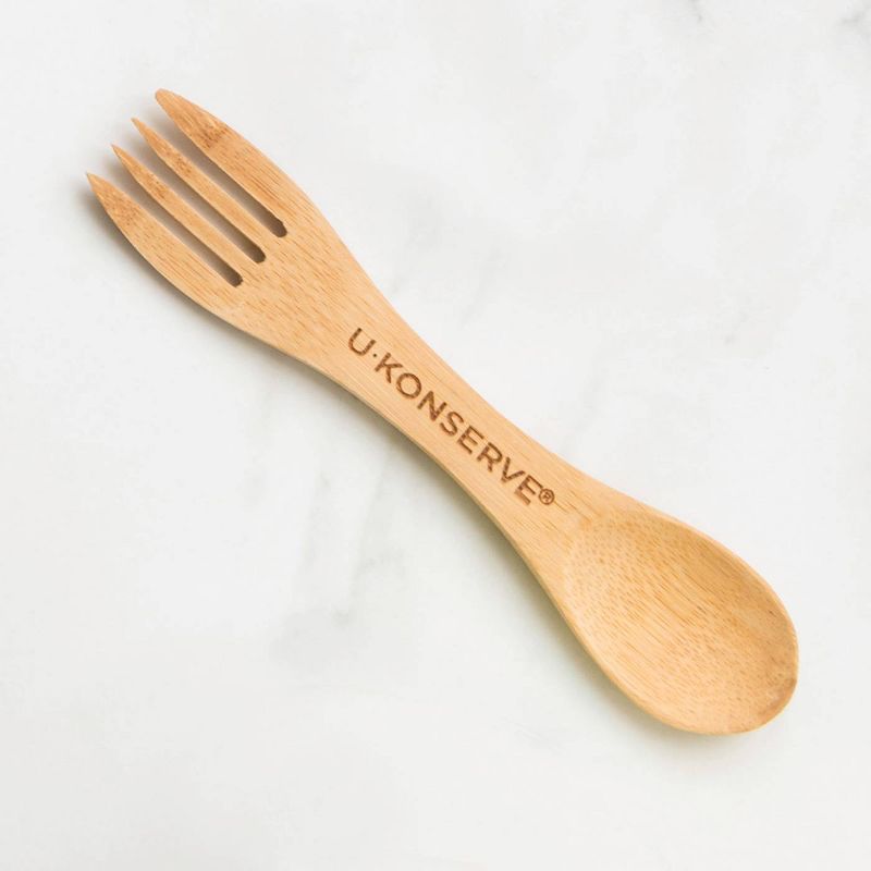 U-Konserve Bamboo Wooden Spork Utensil